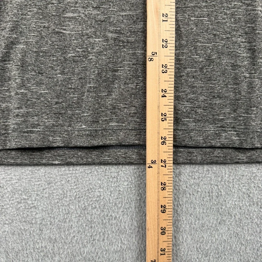 Nike Swim Shirt Mens Large Dri-FIT Heather Grey UPF 40+ Rash Guard Performance